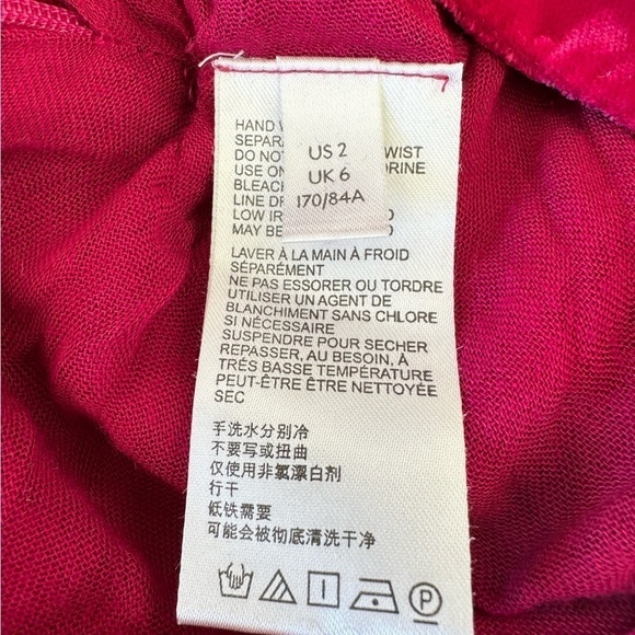 FINAL SALE Free People Vivienne Velvet Ruched Cinched Mini Skirt Rose Hypnotic 2 - Picture 5 of 7